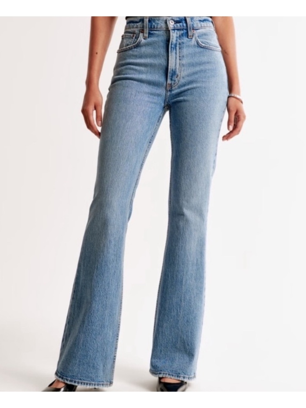 Abercrombie & Fitch The ‘70s Vintage Flare Ultra High Rise Jeans 29/8 SHORT